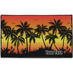 Tropical Sunset Door Mat - 60"x36" (Personalized)