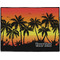 Tropical Sunset Personalized Door Mat - 24x18 (APPROVAL)