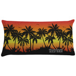 Tropical Sunset Pillow Case - King (Personalized)