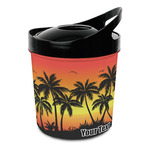 Tropical Sunset Plastic Ice Bucket (Personalized)