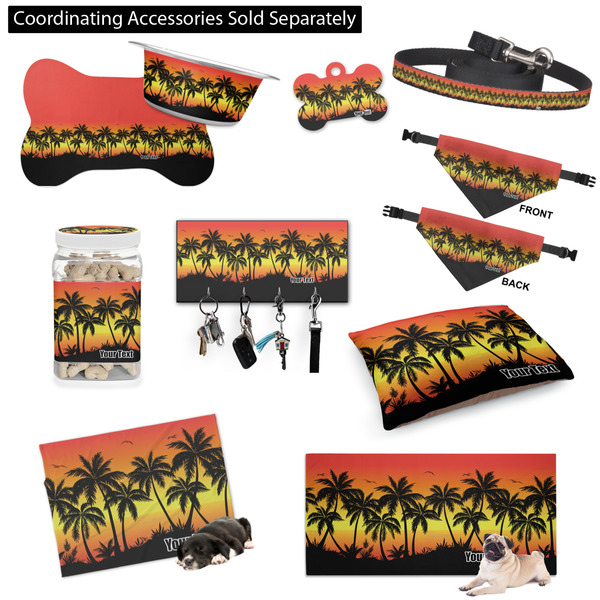 Tropical Sunset Customized Pet Accessories