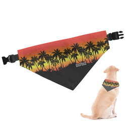 Tropical Sunset Dog Bandana (Personalized)