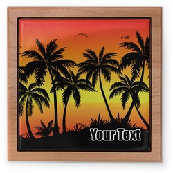 Tropical Sunset Pet Urn (Personalized)
