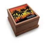 Tropical Sunset Pet Urn (Personalized)