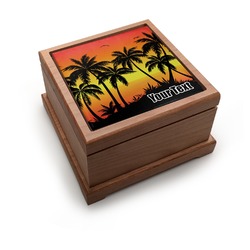 Tropical Sunset Pet Urn (Personalized)