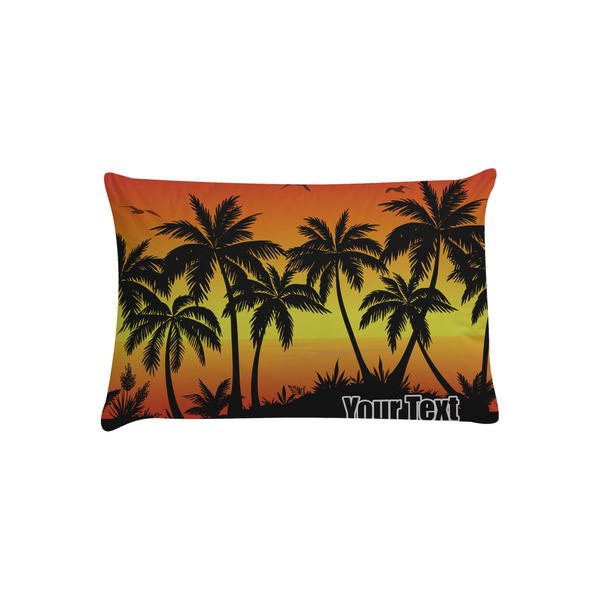 Custom Tropical Sunset Pillow Case - Toddler (Personalized)