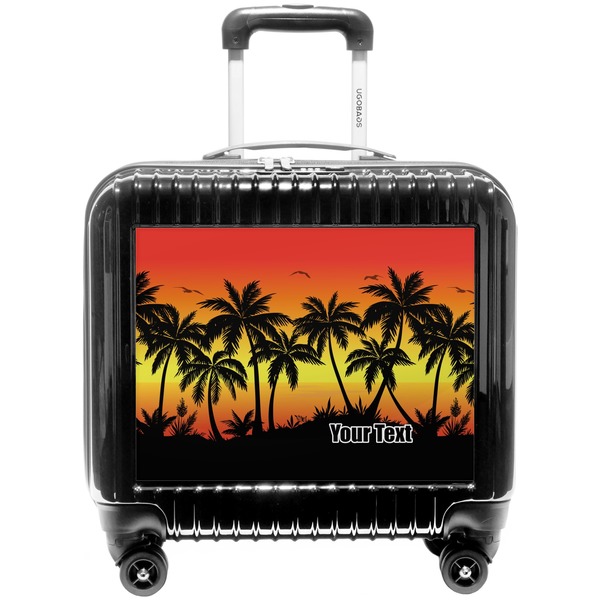 Custom Tropical Sunset Pilot / Flight Suitcase (Personalized)