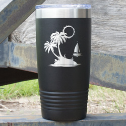 Tropical Sunset 20 oz Stainless Steel Tumbler