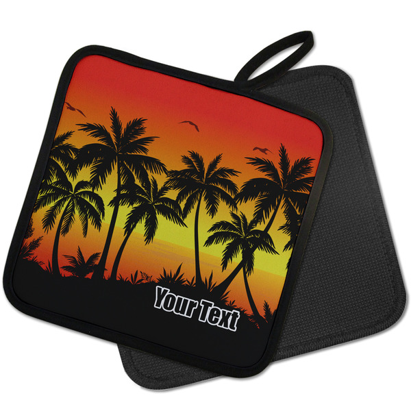 Tropical Sunset Pot Holders - PARENT MAIN