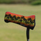 Tropical Sunset Putter Cover - On Putter
