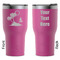 Tropical Sunset RTIC Tumbler - Magenta - Double Sided - Front & Back