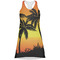 Tropical Sunset Racerback Dress - Front