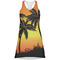 Tropical Sunset Racerback Dress