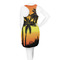 Tropical Sunset Racerback Dress - On Model - Back