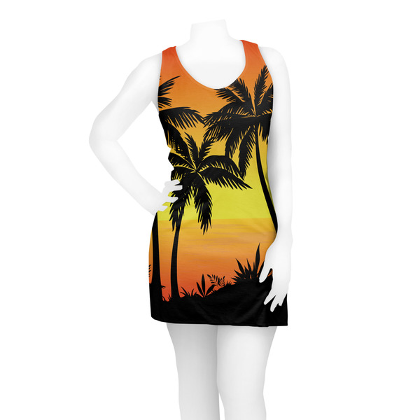 Tropical Sunset Racerback Dress - On Model - Front