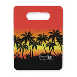 Tropical Sunset Rectangular Trivet with Handle (Personalized)
