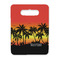 Tropical Sunset Rectangle Trivet with Handle - FRONT