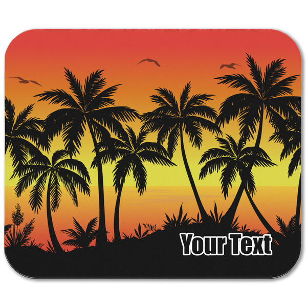 Tropical Sunset Rectangular Mouse Pad - APPROVAL