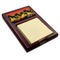 Tropical Sunset Red Mahogany Sticky Note Holder - Angle