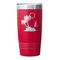 Tropical Sunset Red Polar Camel Tumbler - 20oz - Single Sided - Approval