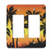 Tropical Sunset Rocker Light Switch Covers - Double - MAIN