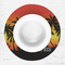 Tropical Sunset Round Linen Placemats - LIFESTYLE (single)