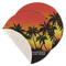 Tropical Sunset Round Linen Placemats - MAIN (Single Sided)