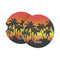 Tropical Sunset Sandstone Car Coasters - PARENT MAIN (Set of 2)