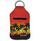 Tropical Sunset Sanitizer Holder Keychain - Small (Front Flat)