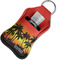 Tropical Sunset Sanitizer Holder Keychain - Small in Case