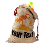 Tropical Sunset Santa Sack (Personalized)