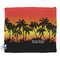 Tropical Sunset Security Blanket - Front View