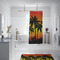 Tropical Sunset Shower Curtain - Custom Size