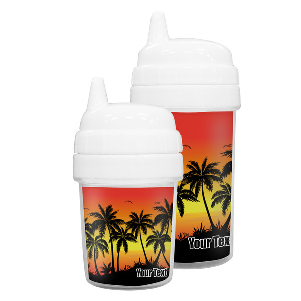 Tropical Sunset Sippy Cups
