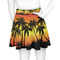 Tropical Sunset Skater Skirt - Back