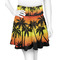 Tropical Sunset Skater Skirt - Front