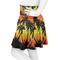 Tropical Sunset Skater Skirt - Side