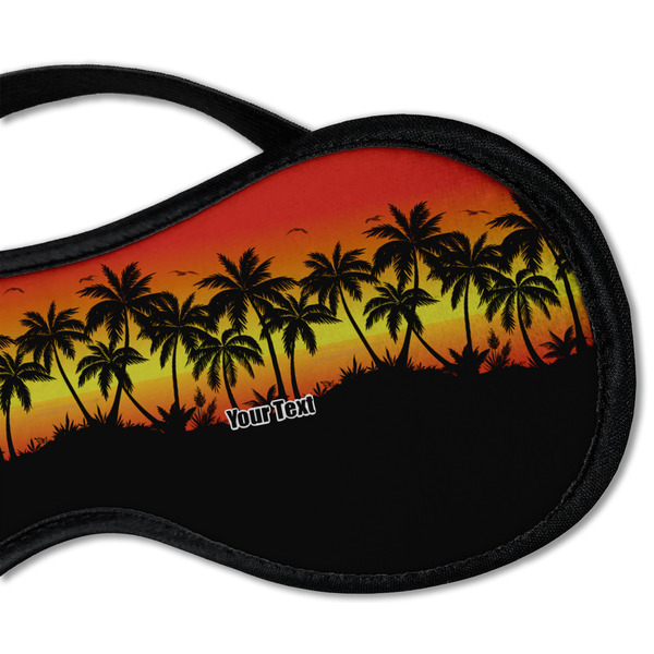 Tropical Sunset Sleeping Eye Mask - DETAIL Large