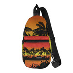 Tropical Sunset Sling Bag (Personalized)