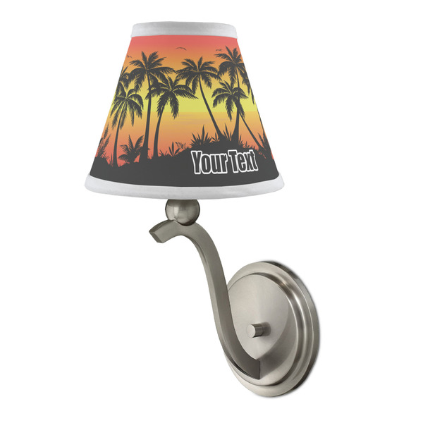 Tropical Sunset Small Chandelier Lamp - LIFESTYLE (on wall lamp)