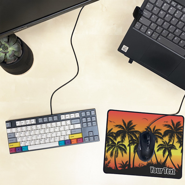 Tropical Sunset Small Gaming Mats - LIFESTYLE