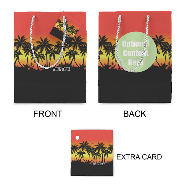 Tropical Sunset Small Gift Bag - Approval