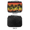 Tropical Sunset Small Travel Bag - APPROVAL