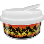 Tropical Sunset Snack Container (Personalized)