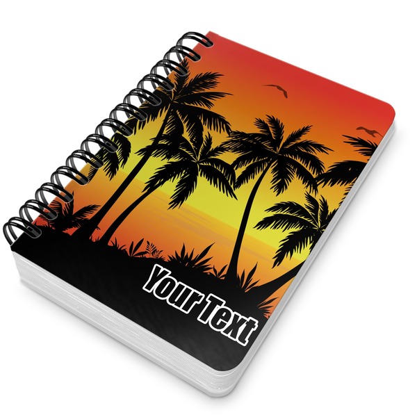 Tropical Sunset Spiral Journal 5 x 7 - Main