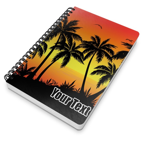 Tropical Sunset Spiral Journal 7 x 10 - Main