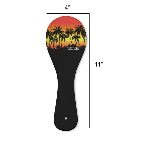Tropical Sunset Spoon Rest Trivet - APPROVAL