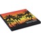 Tropical Sunset Square Table Top (Angle Shot)