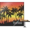 Tropical Sunset Square Table Top