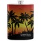 Tropical Sunset Stainless Steel Flask (Personalized)